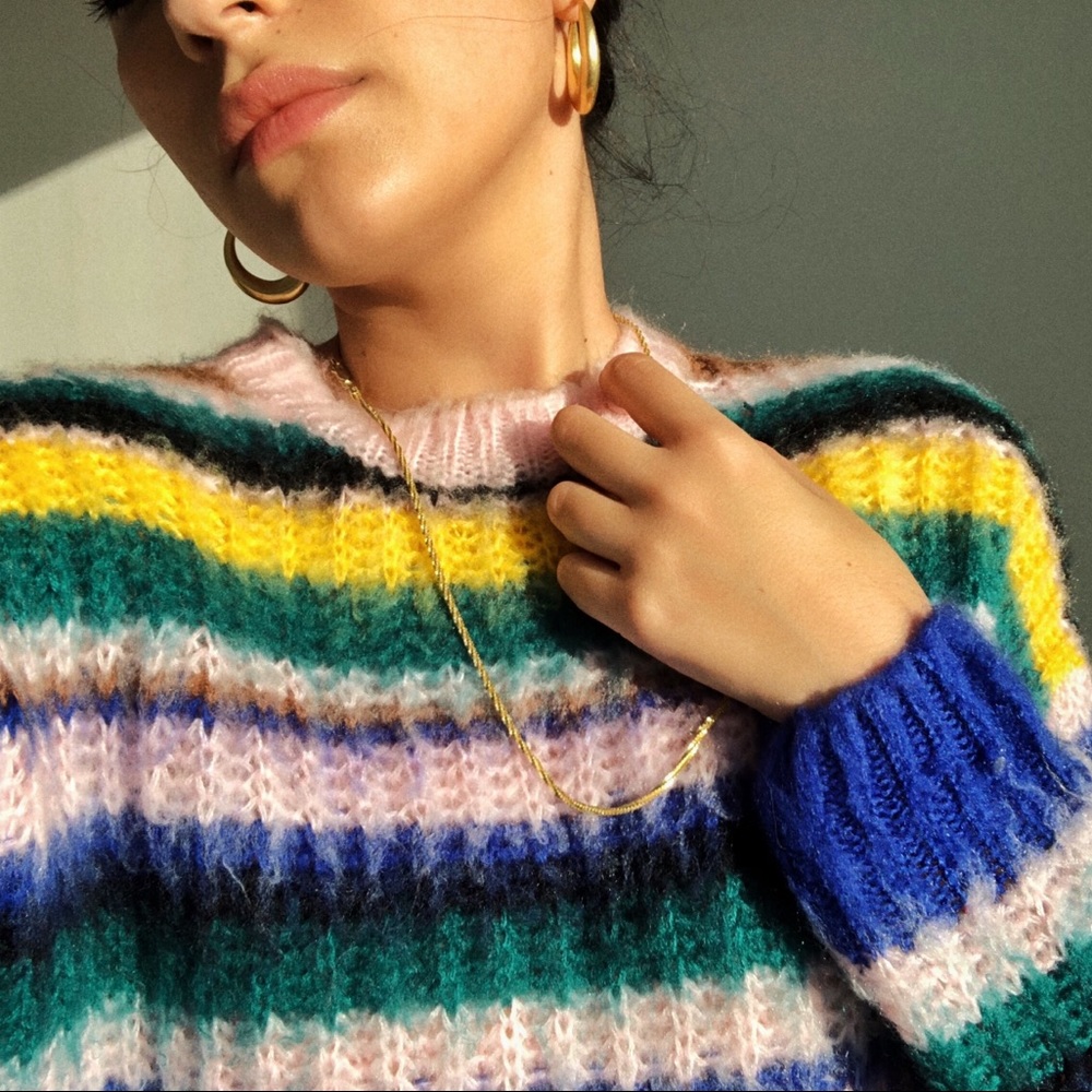 Vintage Rainbow Sweater